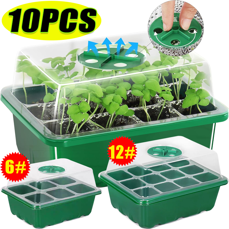 6/12 Grids Growing Starting Nu - Dome Propagation Kit review and price