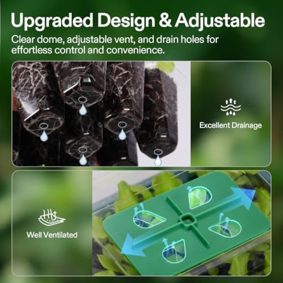 6-Pack Seed Starter, 72-Cell S - Dome Propagation Kit review and price