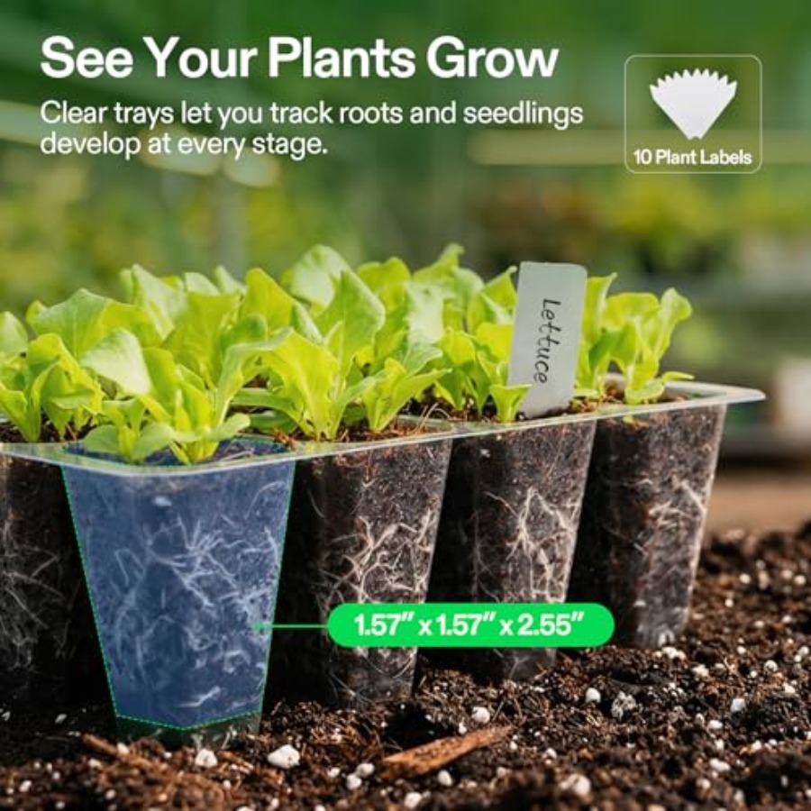 6-Pack Seed Starter, 72-Cell S - Dome Propagation Kit review and price