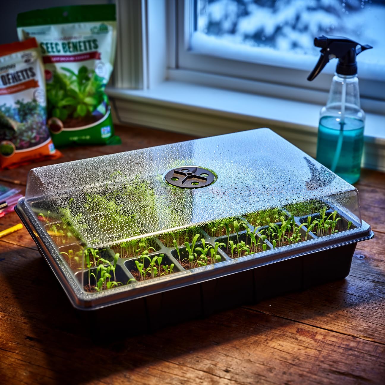 Seed Starter Tray with Dome, 2 - Dome Propagation Kit review and price