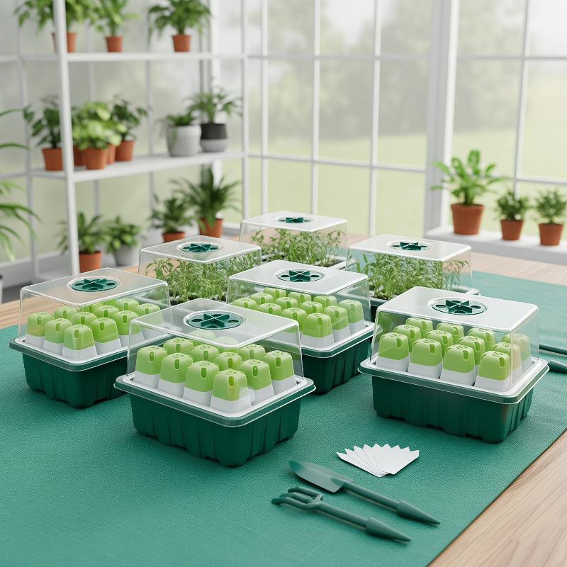 1Set Seed Starter Tray Mini Gr - Dome Propagation Kit review and price