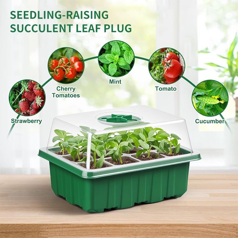 Seed Starter Tray Mini Greenho - Dome Propagation Kit review and price