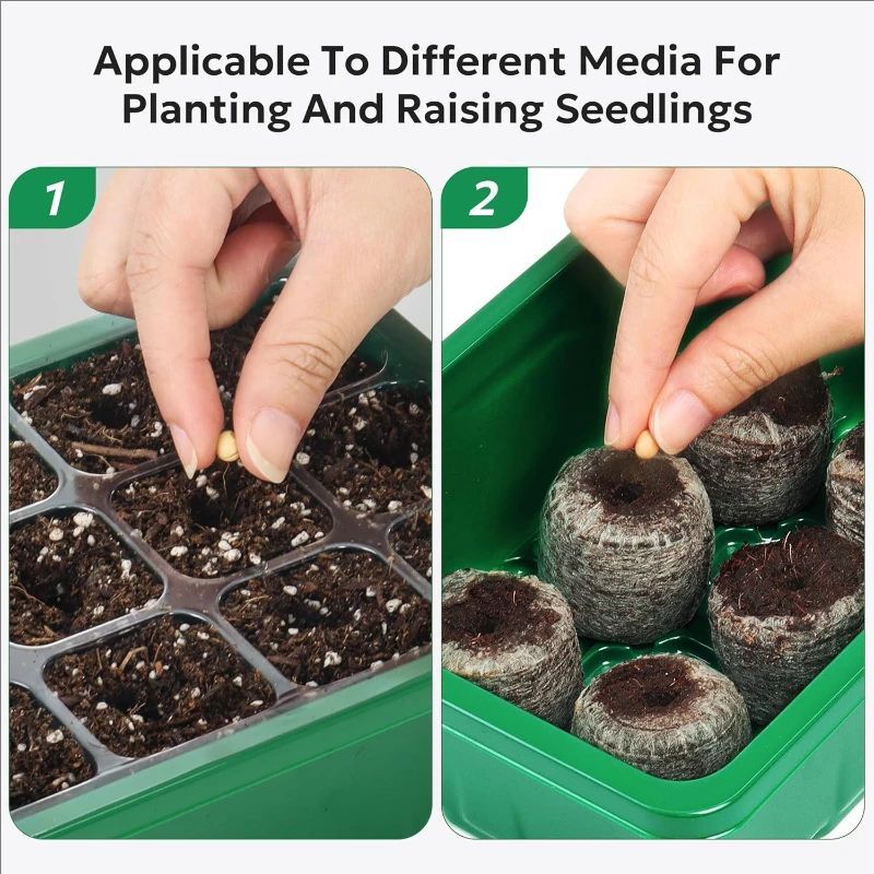 10pcs/5pcs Seedling Trays Seed - Dome Propagation Kit review and price