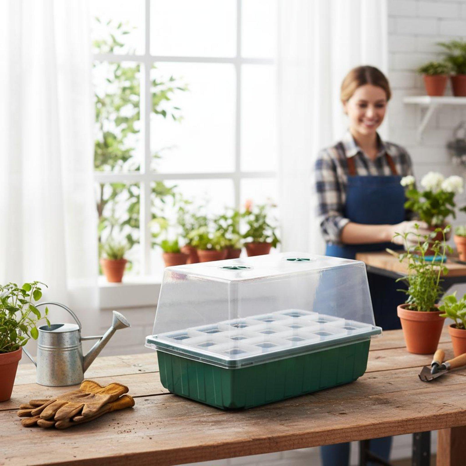 Mini Greenhouse Propagator Box - Dome Propagation Kit review and price