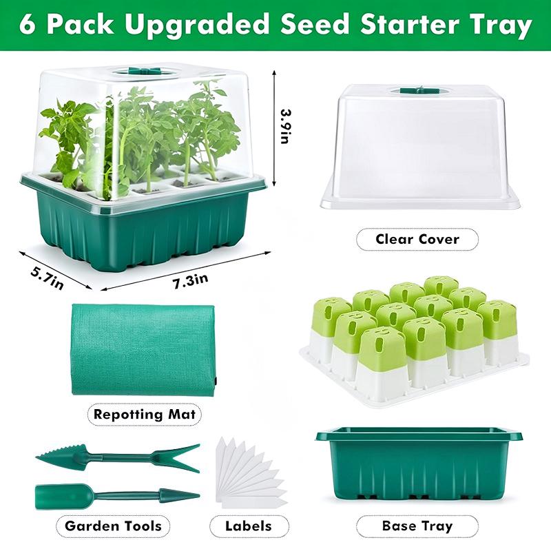 1Set Seed Starter Tray Mini Gr - Dome Propagation Kit review and price