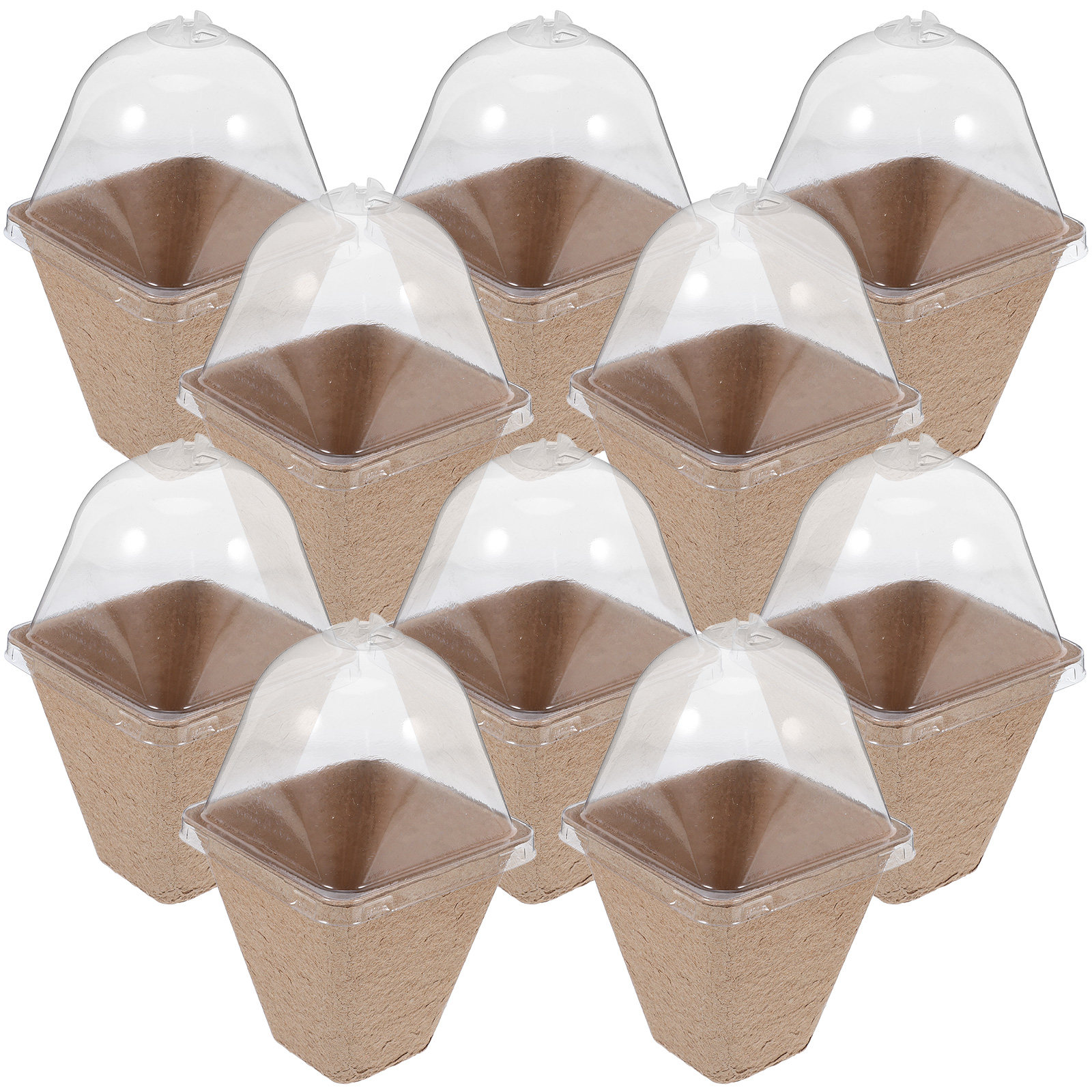 10Pcs Sustainable Seedling Sta - Dome Propagation Kit review and price