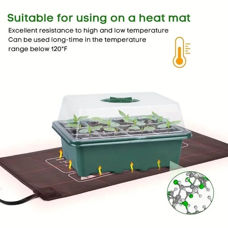 12Grids Seedling Trays Seed St - Dome Propagation Kit review and price