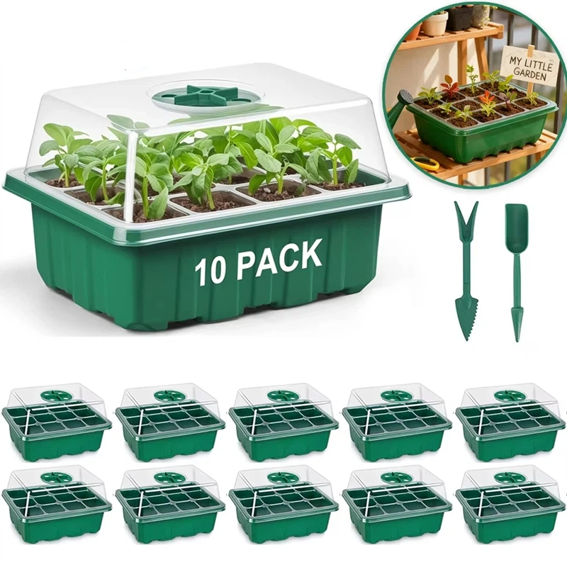 Seed Starter Tray Mini Greenho - Dome Propagation Kit review and price