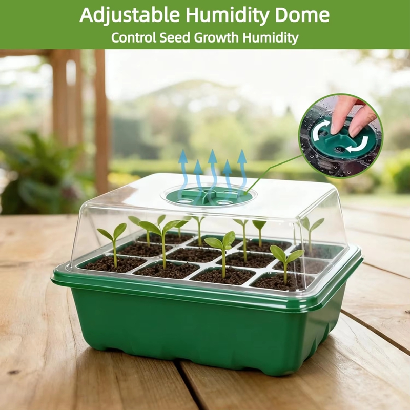 Seed Starter Tray Mini Greenho - Dome Propagation Kit review and price